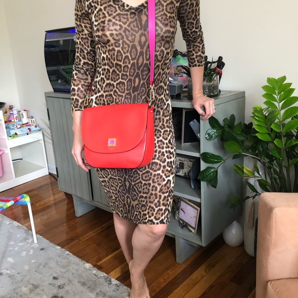 Kate Spade Cross Body RED Bag - Picture 2 of 5